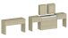 Essbank >Pachino< in Ulme - 66/290x45x25cm (BxHxT)