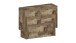 Essbank >Pachino< (2er-Set) in Pereira Ahorn - 66/290x45x25cm (BxHxT)