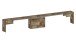 Essbank >Pachino< (2er-Set) in Pereira Ahorn - 66/290x45x25cm (BxHxT)