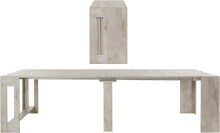 Essbank >Pachino< (2er-Set) in Schiefer - 66/290x45x25cm (BxHxT)