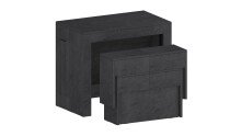 Essbank >Pachino< (2er-Set) in Schiefer - 66/290x45x25cm (BxHxT)