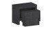 Essbank >Pachino< (2er-Set) in Schiefer - 66/290x45x25cm (BxHxT)