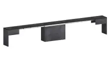 Essbank >Pachino< in Schiefer - 66/290x45x25cm (BxHxT)