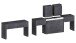 Essbank >Pachino< in Schiefer - 66/290x45x25cm (BxHxT)
