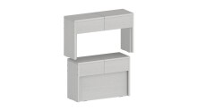 Essbank >Pachino< (2er-Set
) in Weißlärche - 66/290x45x25cm (BxHxT)
