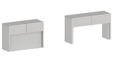 Essbank >Pachino< (2er-Set
) in Weißlärche - 66/290x45x25cm (BxHxT)