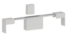 Essbank >Pachino< (2er-Set
) in Weißlärche - 66/290x45x25cm (BxHxT)