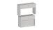 Essbank >Pachino< (2er-Set
) in Weißlärche - 66/290x45x25cm (BxHxT)