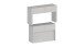 Essbank >Pachino< (2er-Set
) in Weißlärche - 66/290x45x25cm (BxHxT)