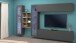 Wohnwand >Benevent< (5-teilig) in Anthrazit matt - 320x180x30cm (BxHxT)
