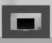 Wohnwand >Benevent< (4-teilig) in Anthrazit matt - 260x180x30 (BxHxT)