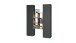 Wohnwand >Benevent< (3-teilig) in Anthrazit matt - 140x180x30 (BxHxT)