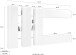 Wohnwand >Benevent< (7-teilig) in Anthrazit matt - 340x180x30 (BxHxT)