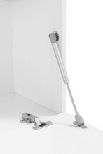 Wohnwand >Benevent< (4-teilig) in Weiß Hochglanz - 280x180x30 (BxHxT)