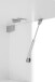 Wohnwand >Benevent< (7-teilig) in Weiß Hochglanz - 340x180x30 (BxHxT)