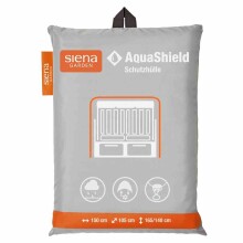 Gartenmöbel-Schutzhülle >AQUASHIELD< in hellgrau, 100% Polyester - 150x165x105cm (BxHxT)
