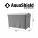 Gartenmöbel-Schutzhülle >AQUASHIELD< in grau - 240x135x150 (BxHxT)