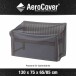 Gartenmöbel-Schutzhülle >AeroCover< in anthrazit - 130x85x75 (BxHxT)