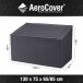 Gartenmöbel-Schutzhülle >AeroCover< in anthrazit - 130x85x75 (BxHxT)