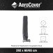Sonnenschirm-Schutzhülle >AeroCover< in anthrazit - 292x65x60 (BxHxT)