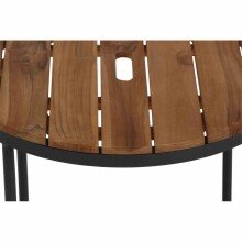 Satztisch >BAROS< (2-teilig) in Teak, Teakholz, Aluminium - 50x40x50cm (BxHxT)