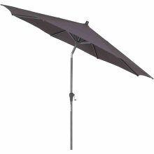 Sonnenschirm >AVIO< in anthrazit, 100% Polyester -...