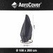 Gartenmöbel-Schutzhülle >AeroCover< in anthrazit, 100% Polyester - 200x100 (HxD)