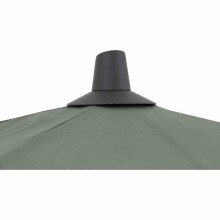 Sonnenschirm >AVIO< in olive, Polyester - 300x259x300cm (BxHxT)