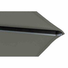 Sonnenschirm >AVIO< in olive, Polyester - 350x262x350cm (BxHxT)