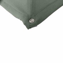 Sonnenschirm >AVIO< in olive, Polyester - 350x262x350cm (BxHxT)