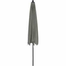 Sonnenschirm >AVIO< in olive, Polyester - 350x262x350cm (BxHxT)