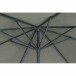 Sonnenschirm >AVIO< in olive, Polyester - 350x262x350cm (BxHxT)