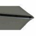 Sonnenschirm >AVIO< in olive, Polyester - 350x262x350cm (BxHxT)