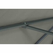 Sonnenschirm >AVIO< in olive, Polyester - 250x258x250cm (BxHxT)