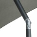Sonnenschirm >AVIO< in olive, Polyester - 250x258x250cm (BxHxT)