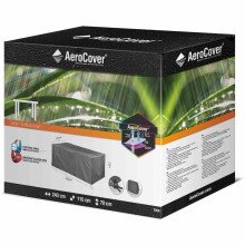 Gartenmöbel-Schutzhülle >AeroCover< in anthrazit,  - 240x70x110cm (BxHxT)