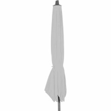 Sonnenschirm >AVIO< in stone, Polyester - 238x300cm (HxD)