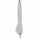 Sonnenschirm >AVIO< in stone, Polyester - 238x300cm (HxD)