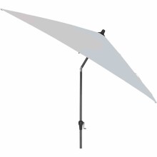 Sonnenschirm >AVIO< in stone, Polyester - 258x250cm (HxD)