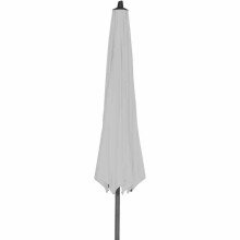 Sonnenschirm >AVIO< in stone, Polyester - 262x350cm (HxD)