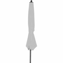 Sonnenschirm >AVIO< in stone, Polyester - 262x350cm (HxD)