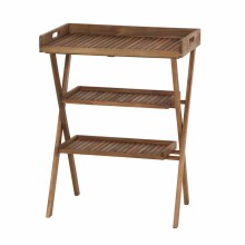 Tablett >CARUNA< in Akazienholz natur, Massivholz -...
