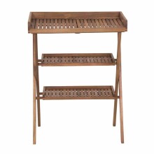 Tablett >CARUNA< in Akazienholz natur, Massivholz - 70x91x45cm (BxHxT)