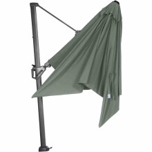 Ampelschirm >SUNSET N+< in olive, Aluminum - 255x300cm (HxD)