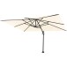 Ampelschirm >SUNSET N+< in ecru/beige,  - 350x252x260cm (BxHxT)