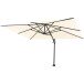 Ampelschirm >SUNSET N+< in ecru/beige,  - 350x252x260cm (BxHxT)