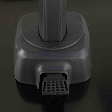 Ampelschirm >SUNSET N+< in taupe, Aluminium - 350x252x260cm (BxHxT)