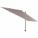 Ampelschirm >SUNSET N+< in taupe, Aluminium - 350x252x260cm (BxHxT)