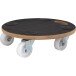 Pflanzenroller >J41413< in Natur, Sperrholz - 11x38cm (HxD)