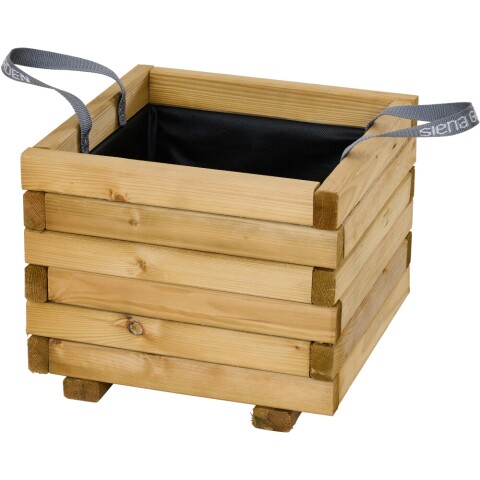 Pflanzkübel >TAUNUS< in natur, Kiefer FSC® 100% - 40x33x40cm (BxHxT)